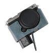 Panasonic LUMIX S9 Blue PU Leather Camera Half Case Base - 2
