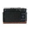 Panasonic LUMIX S9 Litchi Texture PU Leather Camera Case (Coffee) - 3