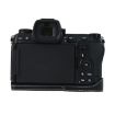 Nikon Z6III Litchi Texture Leather Camera Half Case Base (Black) - 3