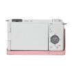 Sony ZV-E10 Pink Litchi Texture PU Leather Camera Half Case - 5