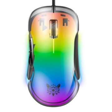 ONIKUMA CW925 RGB E-Sports Gaming Mouse, 12800DPI, Wired, Black - 1