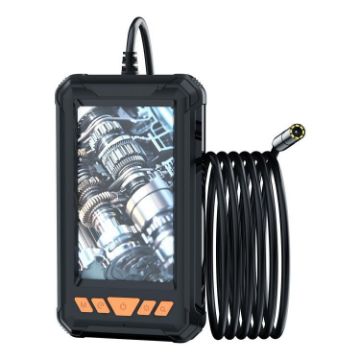 8mm Lens Industrial Endoscope 10m Tube, 4.3" HD Screen P380 - 1
