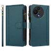 TCL 605/60 SE Dark Green Leather Case: 9 Card Slots & Hand Strap - 2