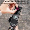 BRDRC Twill-Textured Pink ABS Case for DJI OSMO Pocket 3 - 6