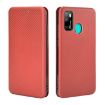 Ulefone Note 9P Brown TPU+PC+PU Leather Case w/ Card Slot & Lanyard - 2
