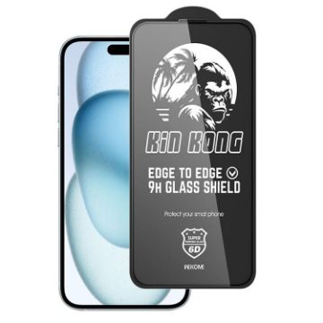 iPhone 16/15 Kinkong 6D Curved HD Tempered Glass - Jungle Series - 1