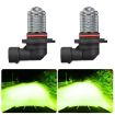 9006 8.5W 12-60V Lime Light Car Fog Light Bulb Pair - 1