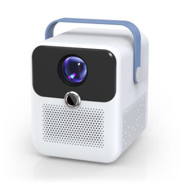 CYS2 HD Projector 1GB+8GB Amlogic T950s, UK Plug (White Blue) - 1