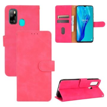 Ulefone Note 9P Rose Red PU Leather Flip Case with Card Slots - 1