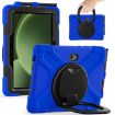 Galaxy Tab Active5 Pro Case: Silicone Hybrid with Strap (Blue) - 2