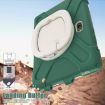 Samsung Galaxy Tab Active5 Pro Case with Holder & Strap, Emerald Green - 5