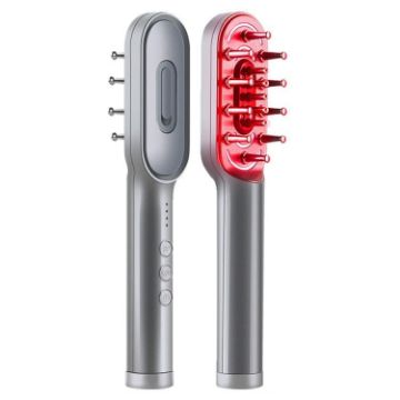 EMS IPL Hair Care Massage Comb - K-SKIN KD3806 (Grey) - 1