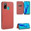 Ulefone Note 9P Brown Flip Case with Card Slot - TPU+PC+PU Leather - 1