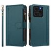 Ulefone Note 20 Pro Dark Green Leather Case, 9 Card Slots, Hand Strap - 2
