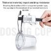 51mm Thickened Transparent PC Dosing Cup for Coffee Grinder - 4