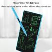 6.5+6.0" Black/Green LCD Drawing Board Writing Tablet, Thin Design - 6