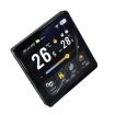 BAC-2005EL Smart Room Thermostat, 4" Screen, Four Channel (Black) - 1