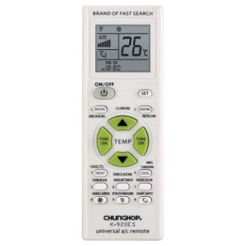 CHUNGHOP K-920ES Universal AC Remote with Brand Pairing Function - 1