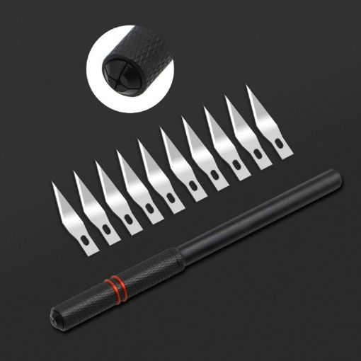 Ergonomic Non-slip Carving Glue Remover Knife Set NO.1 - 1