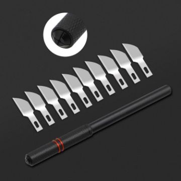 Ergonomic Non-slip Carving Glue Remover Knife Set - Model NO.7 - 1