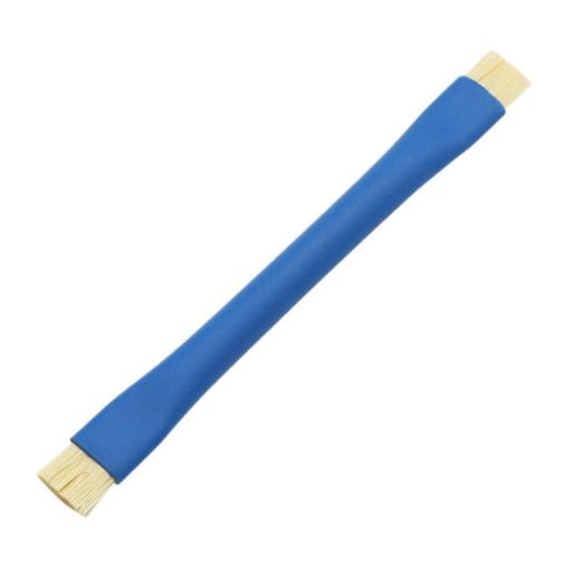 Blue Anti Static Hard Brush for Motherboard IC Dust Cleaning - 1