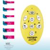 CHUNGHOP L7 Grey Infrared Learning Universal TV Remote Control - 6