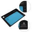 Red Heat-Resistant Silicone Pad with Aluminum Alloy Microscope Stand - 3