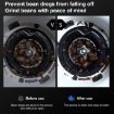 54mm Coffee Grinder Burr Sealing Ring for Breville (Black) - 4