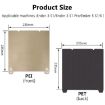 Creality 3D Printer Steel Build Plate 235x235mm PEI Coating PET Film - 2