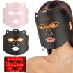 LED Colorful Photon Facial Rejuvenation Mask - EU Plug (Black) - 2