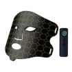 Vibration Massage Photon Rejuvenation Mask, EU Plug (Black) - 1
