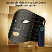 Vibration Massage Photon Rejuvenation Mask, EU Plug (Black) - 2