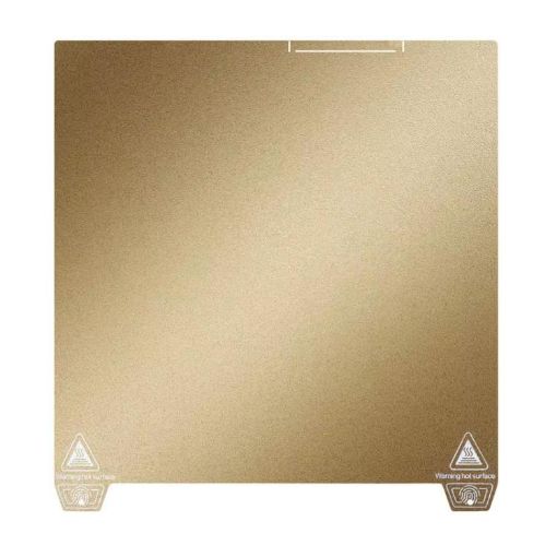 Creality K2 Plus 3D Printer Steel Plate, Gold, Single-sided PEI Coating - 1