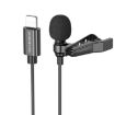 Borofone BFK11 Lavalier Digital Microphone, 8 Pin, Black - 1