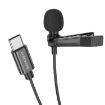 Borofone BFK11 USB-C Lavalier Microphone (Black) - 2
