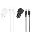 BOROFONE BZ34A Cloud PD20W Car Charger with 1m Type-C Cable - 5