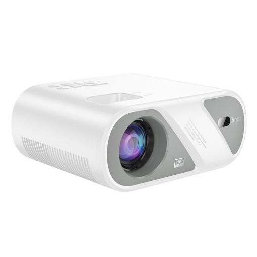 hoco DT1 140ANSI Wireless Projector 1280x720P, EU Plug (White) - 1