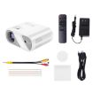 hoco DT1 720P 140ANSI Wireless Projector WiFi Bluetooth US Plug White - 6