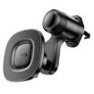 hoco H74 Crown Magnetic Car Phone Holder - Black Grey - 1