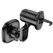 hoco H74 Crown Magnetic Car Phone Holder - Black Grey - 6