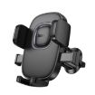 Hoco H75 Crown Air Outlet Car Phone Holder - Black Grey - 1