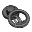 hoco H77 Magnetic Ring Car Phone Holder - Black Grey - 4