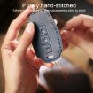 Kia Carnival SX Hallmo E171 Blue Cowhide Key Cover - 4