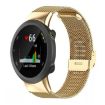 Garmin Forerunner 45/45S/Swim2 Gold Milanese Metal Watch Band 18mm - 1