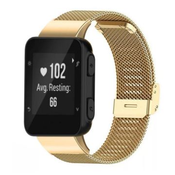 Garmin Forerunner 35/30/35j Milanese Metal Watch Band Gold 20mm - 1