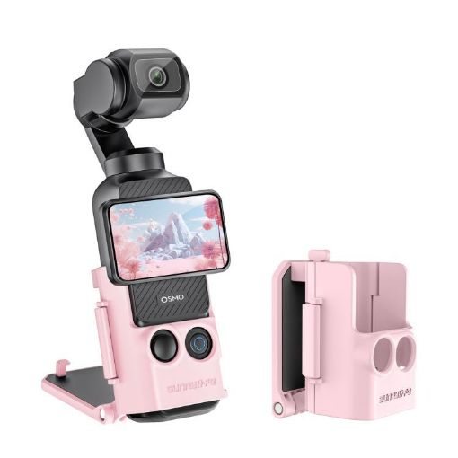 Sunnylife Magnetic Mount Tabletop Base for DJI OSMO Pocket 3 (Pink) - 1