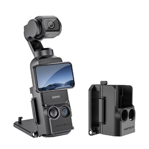 Sunnylife Multifunctional Magnetic Mount for DJI OSMO Pocket 3 (Black) - 1