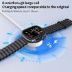1-To-3 Type-C & 8 Pin Charger + Wireless Watch Charger (Blue) - 4