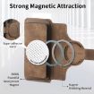 Redmi A1 CaseNeo MagSafe RFID Wallet Retro Leather (Brown) - 6