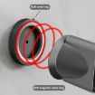 White Aluminum Air Nozzle Stand for Dyson/Laifen Hairdryer - 3